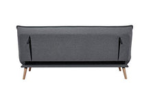 Marchio Amazon - Movian Scutari - Divano letto a 3 posti, 194 x 95 x 89 cm, grigio scuro