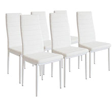Albatros 2699 MILANO Set di 6 sedie da pranzo, bianco