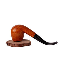 Set da fumo per manico curvo da uomo con filtro in legno di tubo di erica, A1