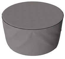 SORARA Copertura Protettiva per Tavolo Rotondo e Set Sedia | Grigio | Ø 178 x 90 cm | Idrorepellente