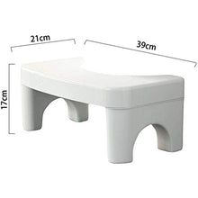 Adesign Sgabello da Toilette Antiscivolo, allevia Il gonfiore della stitichezza, Curare Le emorroidi, per chiunque con Il Bagno
