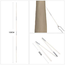 Sekey Ombrellone Copertura, 250×40/70/50cm,Taupe