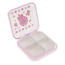 Custodia Portatile per Capsule con Organizer per Contenitori di Medicinali per Tablet a 4 Slot