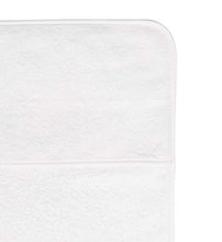 ZOLLNER Telo per Lettino, 100% Cotone, Bianco, ca. 75x200 cm, Altri Colori
