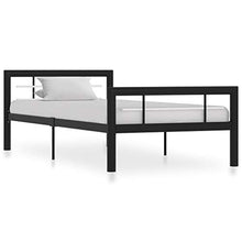 SKM Giroletto Nero e Bianco in Metallo 100x200 cm