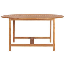 E E-NICES Tavolo da Giardino 150x76 cm in Massello di Teak