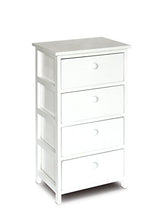 King Home C656834 Cassettiera 4 Cassetti Legno
