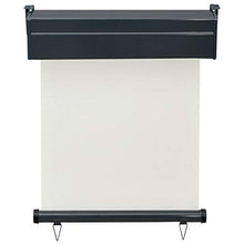 Tenda laterale per balcone, 60 x 250 cm, color crema