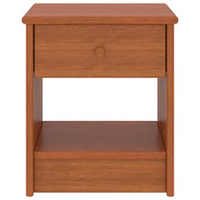 vidaXL Comodino Marrone Miele 35x30x40 cm in Legno Massello di Pino