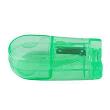 BanGSUN - Mini custodia portatile in plastica per pillole, per medicina, colore: Verde trasparente