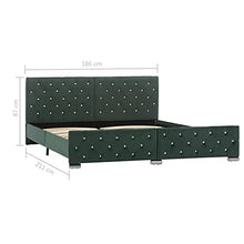 SKM Giroletto Verde Scuro in Tessuto 180x200 cm