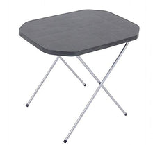 Dajar - Tavolo pieghevole da campeggio, 53 x 70 x 61 cm, colore: grigio
