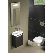 Kit Mobile & lavabo RIHO LUCCA SET 5 in legno lamellato, 40 x 22 H, 57,5 cm
