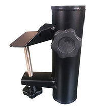 DIBAO Base di Parasole Giardino Resistente Porta Parasole per Balcone Patio ringhiera Giardino Ombrello Supporto Staffa Staffa Clip Tavolo da Esterno Clip Fisso