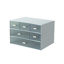Gjyia Multi Layer Storage Drawer Desktop Cabinet Box Jewelry Makeup Cosmetic Organizer