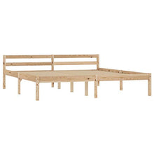 FAMIROSA Giroletto con 4 Cassetti in Legno Massello di Pino 160x200 cm-0334