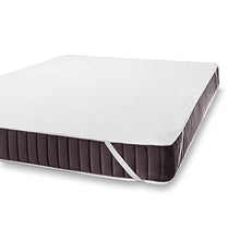 UNIFICATO Coprimaterasso 180 x 210 cm, impermeabile, traspirante, in cotone anallergico,