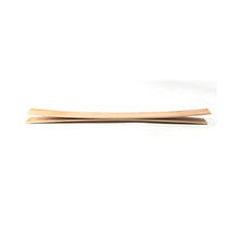 10 Listelli Curvati in Legno di Faggio - Ricambio per Doga – 3,8 X 84 X 0,8 Cm