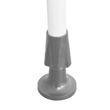 vidaXL - Tenda da sole retrattile, funzionamento a mano, 100 cm, a righe, colore: Blu/Bianco