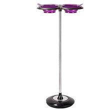 Carrelli portaoggetti Base per spazzolatura mobile Perm I will take action now (Color : Purple)