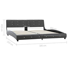 SKM Giroletto Grigio in Similpelle 180x200 cm (35kg)