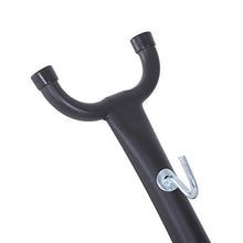 Outsunny Supporto Struttura Portante Max.150Kg per Amaca Regolabile 280x120x110cm Nero