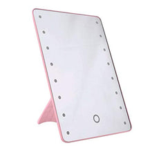 Minkissy Specchio cosmetico per Trucco 16 LED LED Specchio per Trucco Touch Screen Specchio cosmetico per Specchio cosmetico dimmerabile Specchio Luminoso