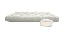 Futon On Line Futon in Cotone con 10 cm di Lattice, 160x200x16 cm