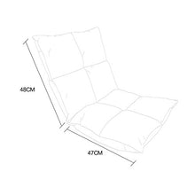 Poltrone LHA Casa Camera da Letto Nap Divano Pigro Pieghevole (Colore : Orange)