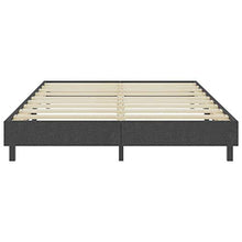 FAMIROSA Letto a Molle Grigio Scuro in Tessuto 140x200 cm-4716