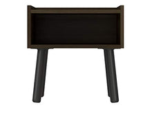 Amazon Basics - Comodino, 45 x 37 x 47 cm, colore marrone