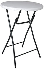 Saro Barbados Party di tavolo, Metallo, Bianco, 80 x 80 x 110 cm