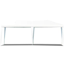 DREAMADE Gazebo da Giardino Tenda da Giardino Tendone da Esterno Pieghevole e Impermeabile,3X6m (Bianco)