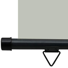 vidaXL - Tenda da sole laterale per balcone, 100 × 250 cm, colore: Grigio