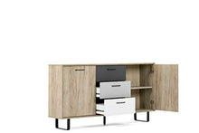 FINORI Credenza, truciolato, B/H/T: 160 x 53 x 35 cm