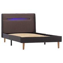 SKM Giroletto con LED Grigio Talpa in Tessuto 100x200 cm (18.45kg)