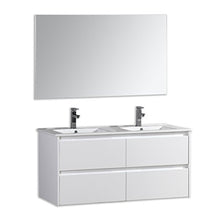 Jindoli - Mobile da bagno sospeso, 80 cm, colore: Bianco