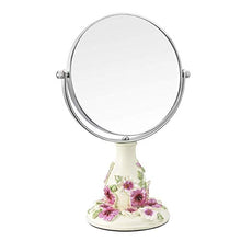 KK Timo. Specchio Trucco Vintage, Specchio 360 °;Supporto Girevole, Ingrandimento 1X E 3X, Specchio Cosmetico Rotante Doppio Laterale Doppio Rotante