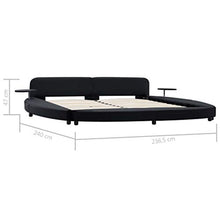 SKM Giroletto Nero in Similpelle 180x200 cm (43.64kg)