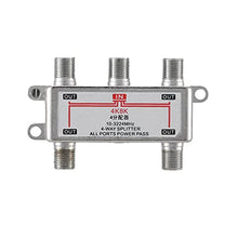 ASFD Satellite Four Power Splitter Splitter 4K8K4 Accessori ad Alte Prestazioni Argento