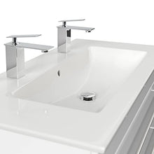 Mobile bagno ,lavabo Villeroy & Boch Venticello 100cm bianco lucido,doppio