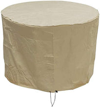 N / A Copre mobili da Giardino, Tavolo da Giardino, coperture Impermeabili, Robusto 420D Oxford Coperto Set Tabella di Patio di mobili da Giardino Rotondo, Diverse Misure,230x11.