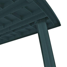 Oushome Tavolo da Giardino Verde 210x96x72 cm in Plastica