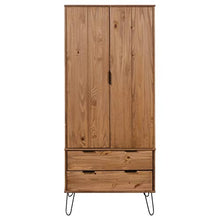 vidaXL Armadio New York Range Colore Legno Chiaro in Massello di Pino