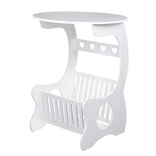 Comodini con cestello portaoggetti per computer portatile, comodino rotondo, divano letto, comodino, libreria, scaffale per casa, ufficio, comodino