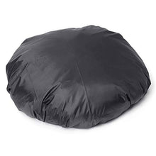 BASA Copertura per Griglia, Rotonda, Nera, Diametro 112 Cm , Materiale in Tessuto Oxford Resistente E Resistente All'Umidità, Antivento, Impermeabile, Antipolvere