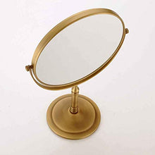 WWEIWU Pulito e Luminoso Punzonatura GRATUITAMENTE Antiqua Trucco da Parete per Il Trucco a Parete Specchio Pieghevole Specchio Vanity Bagno Specchio Pieghevole telescopico