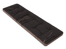 Cuscino per panchina da giardino, 180 x 50 cm, marrone