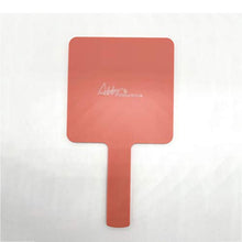 Specchio per vanità Portatile Portabicchiatori Portatile Specchio da Camera da Letto ad Alta Definizione Specchio Vanity Portable e più Adatto per Regali da Donna (Rosa)