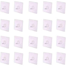 20 Pcs Wardrobe Partition Holder,seamless Nail-free Bracket Magic Hooks Fixing Clapboard Layer,heavy-duty Adhesive Hook Transparent Kit Load-bearing for Kitchen and Bathroom
